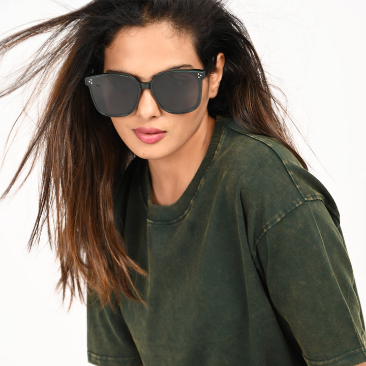 Green Burnout Tee Female