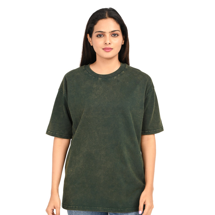 Green Burnout Tee Female