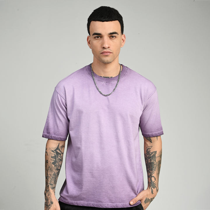 Nexa Wash Lavender Oversized Tee