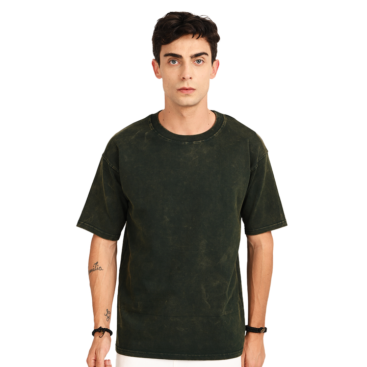 Green Burnout Tee