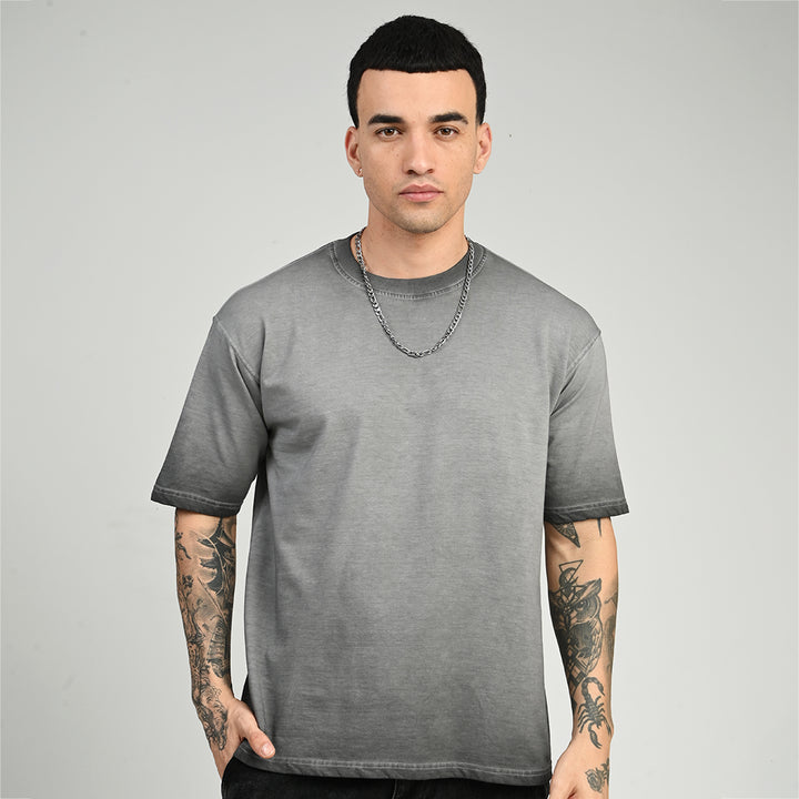 Nexa Wash Black Oversized Tee