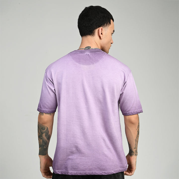 Nexa Wash Lavender Oversized Tee