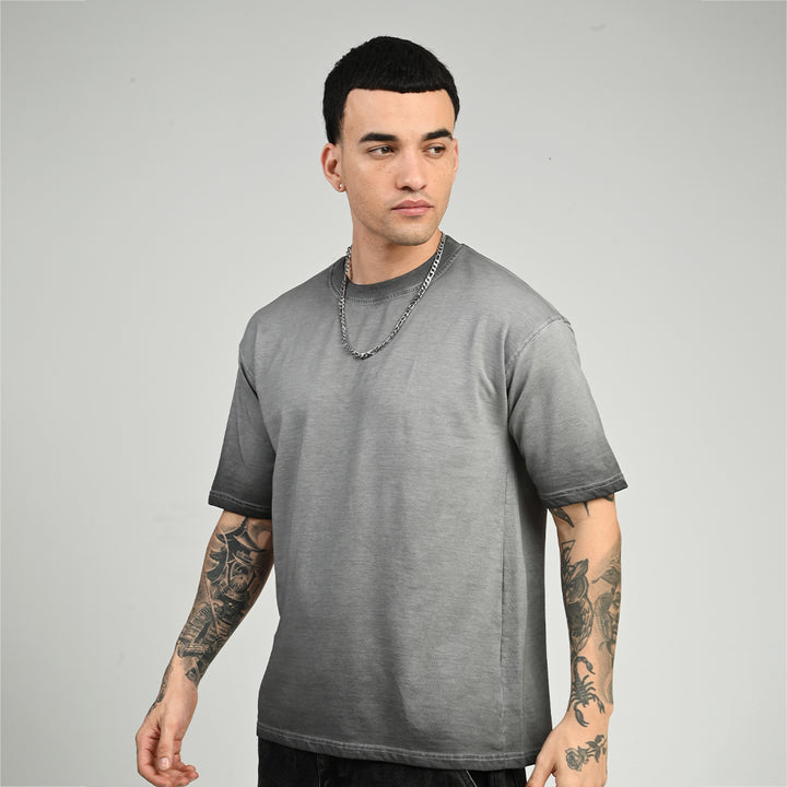 Nexa Wash Black Oversized Tee