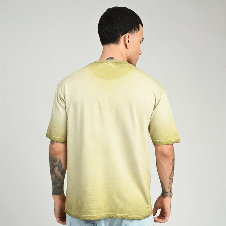 Nexa Wash Lime Oversized Tee