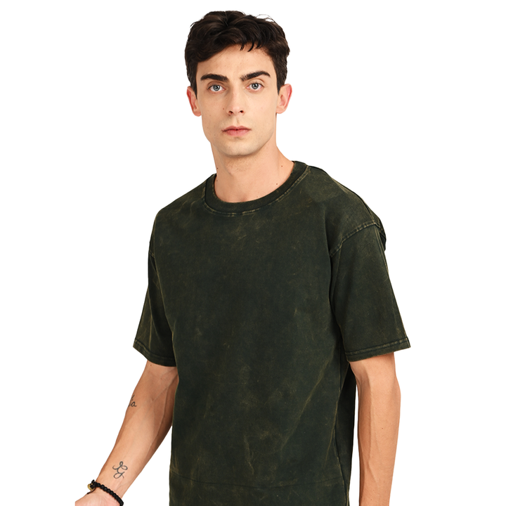 Green Burnout Tee