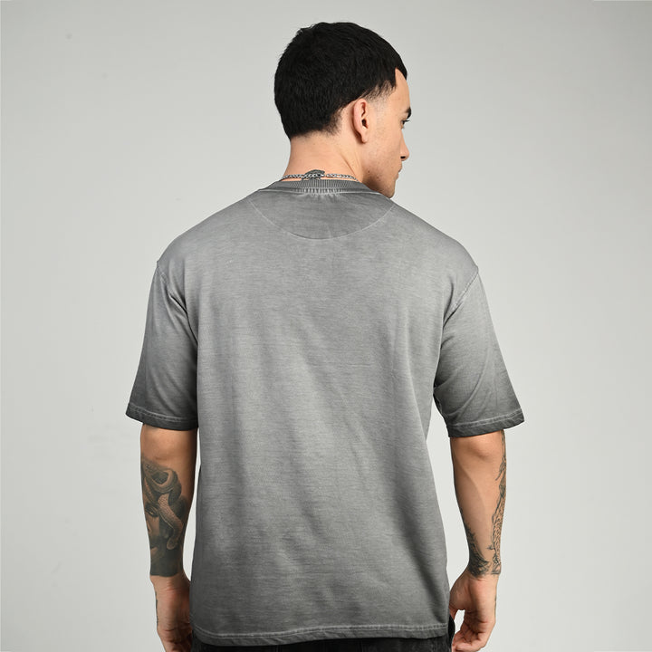 Nexa Wash Black Oversized Tee