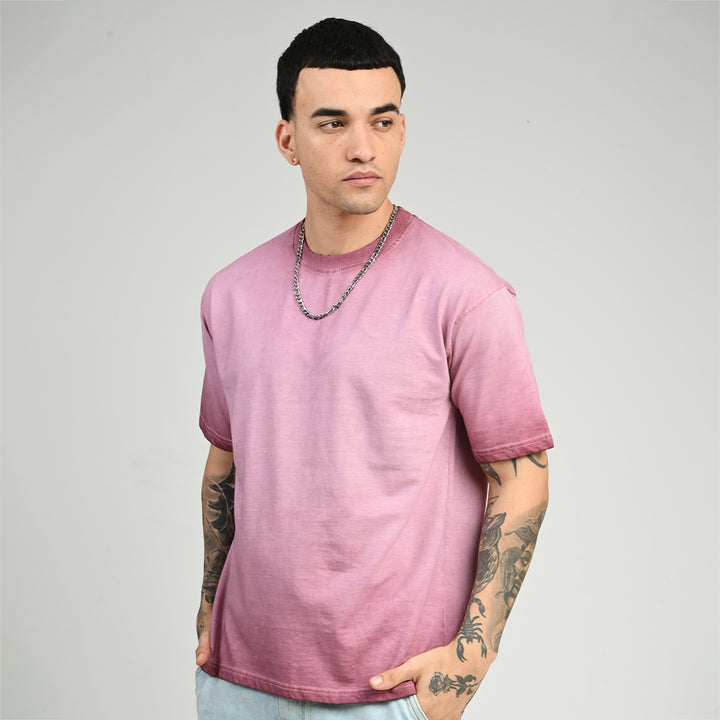 Nexa Wash Purple Oversized Tee