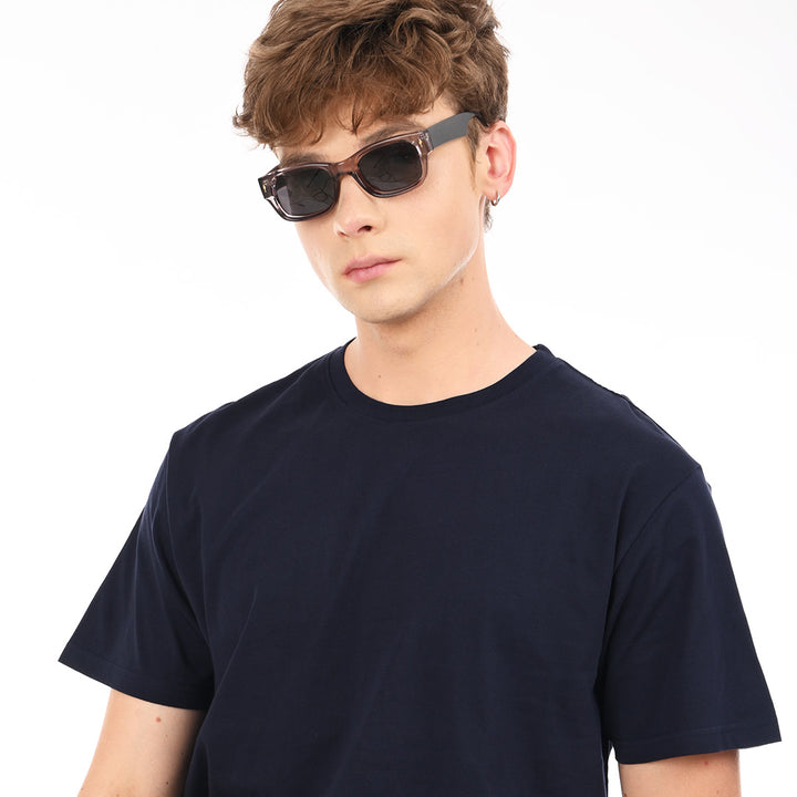 Navy blue T - shirt
