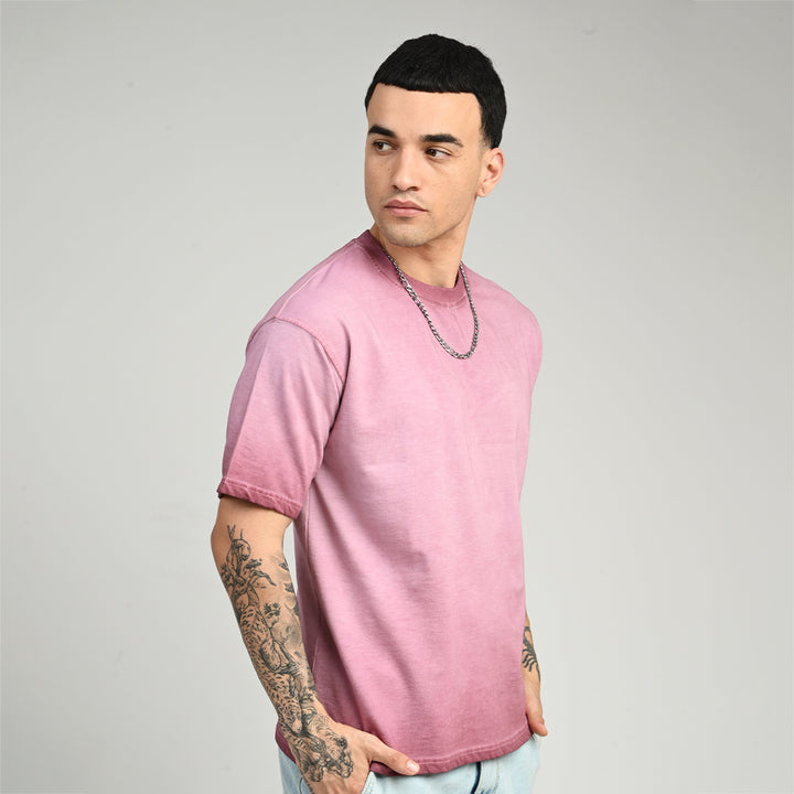 Nexa Wash Purple Oversized Tee