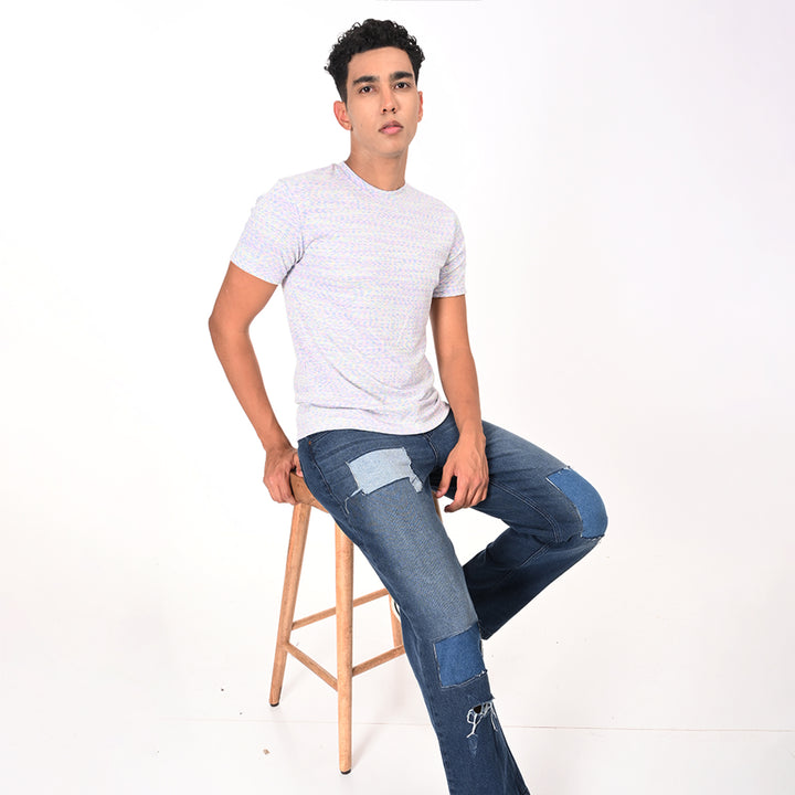 Limited edition premium pattern tee - Needles and stitches