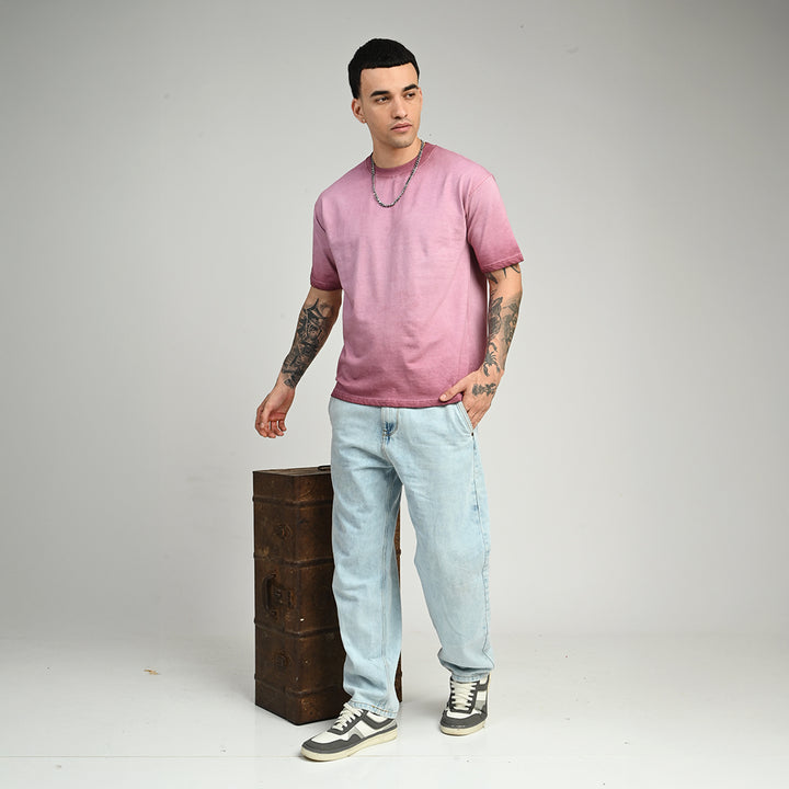 Nexa Wash Purple Oversized Tee