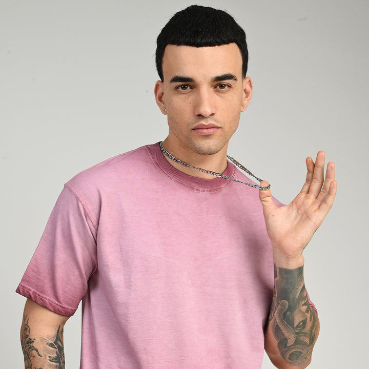 Nexa Wash Purple Oversized Tee