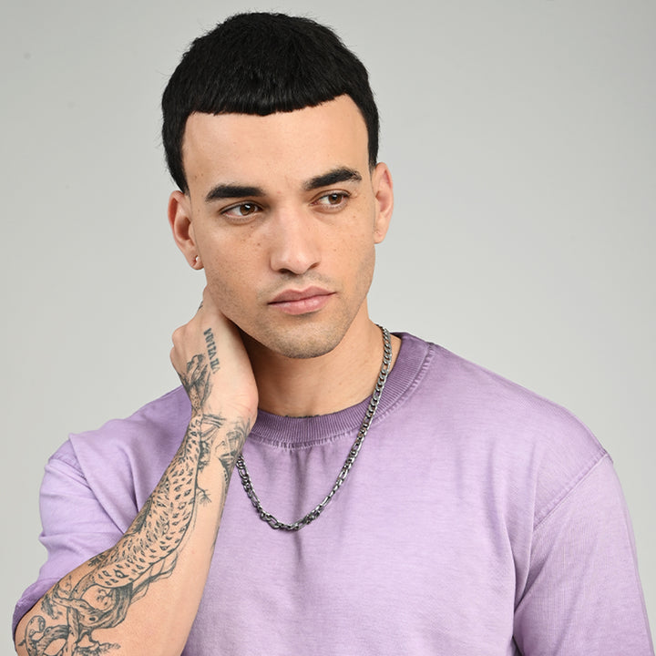 Nexa Wash Lavender Oversized Tee