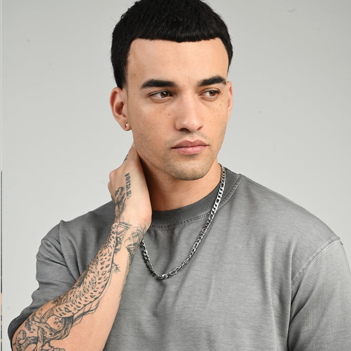 Nexa Wash Black Oversized Tee