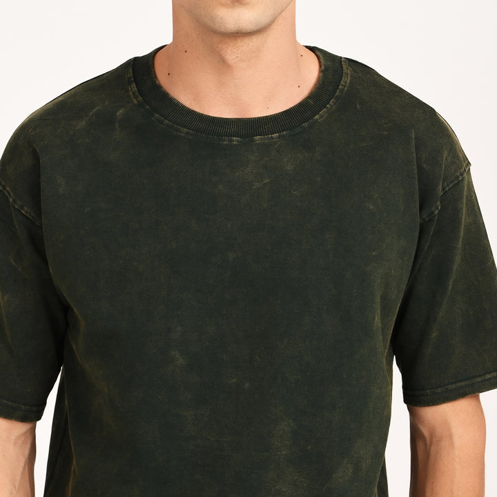 Green Burnout Tee