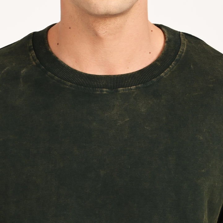 Green Burnout Tee