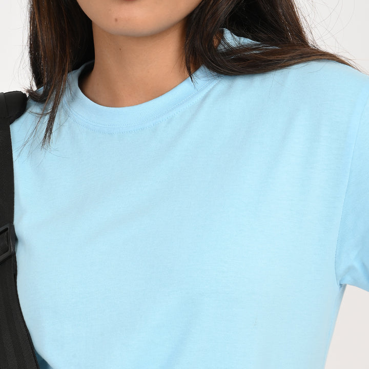 Sky Blue T - shirt Female