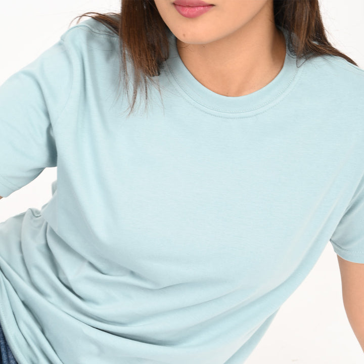 Sea Green T - shirt Female
