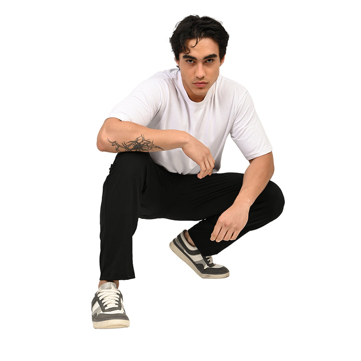 Black Cargo Pant for Men