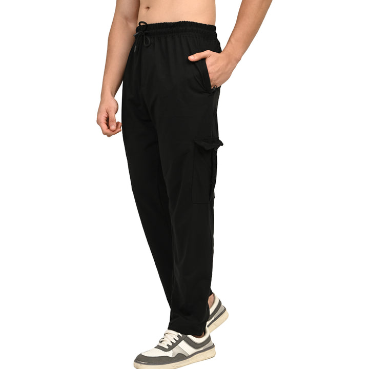 Black Cargo Pant for Men