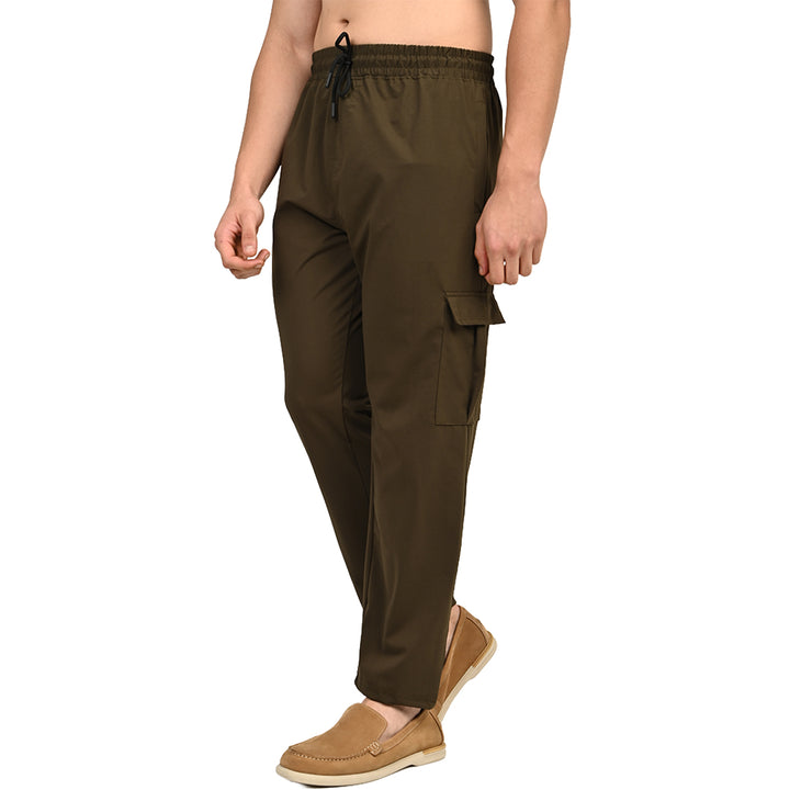 Khaki Cargo Pant for Men