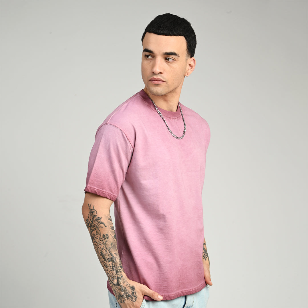 Nexa Wash Purple Oversized Tee