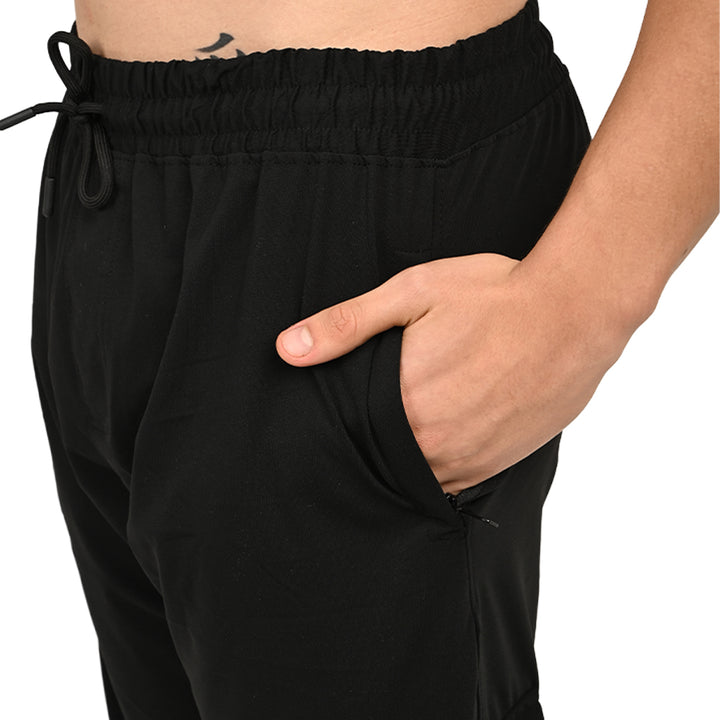 Black Cargo Pant for Men