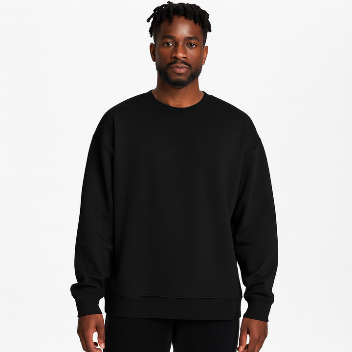 Oversized Black Sweatshirt