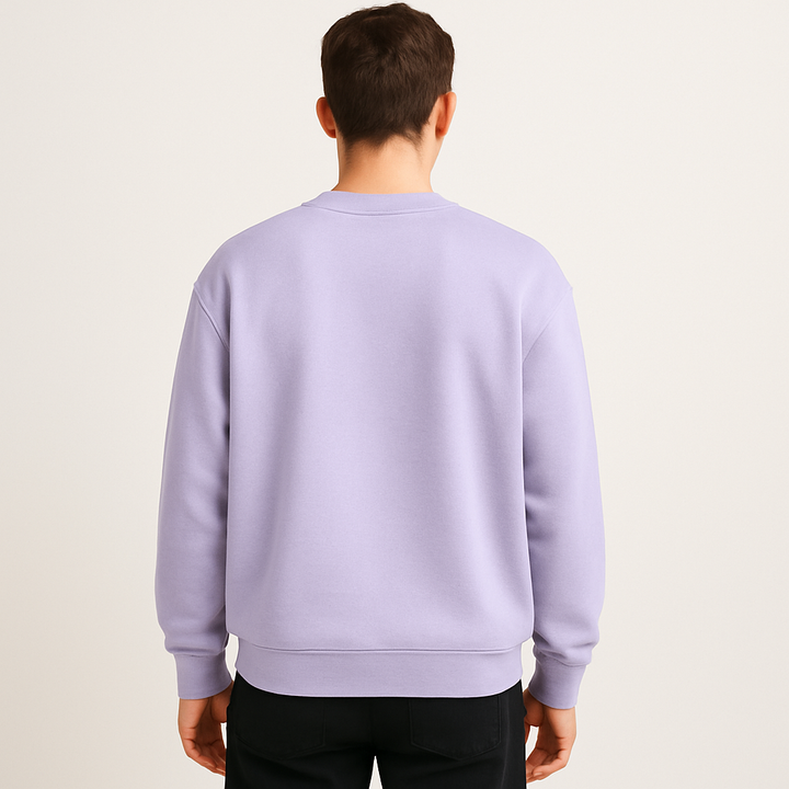 Oversized Lavender Sweatshirt